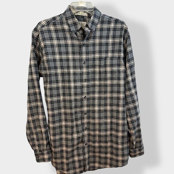 L.‎ L. Bean Traditional Fit Medium Tall Button Down Cotton Shirt - Picture 1 of 3